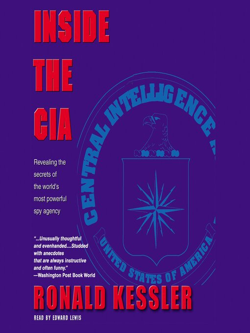 Title details for Inside the CIA by Ronald Kessler - Wait list